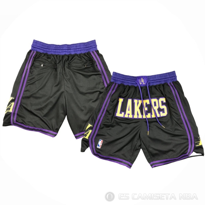 Pantalone Los Angeles Lakers Ciudad Just Don 2023-24 Negro